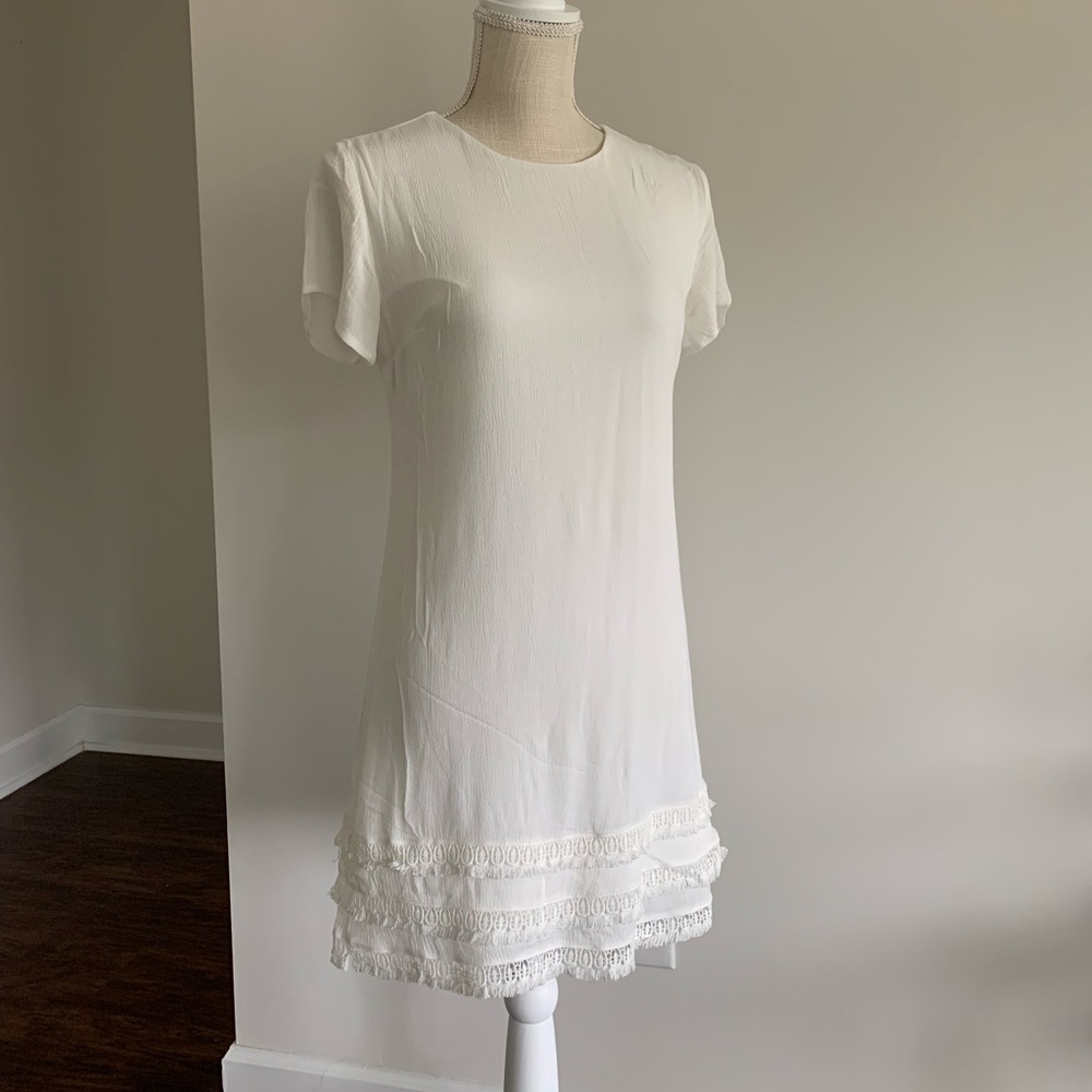Lulus White Shift Dress